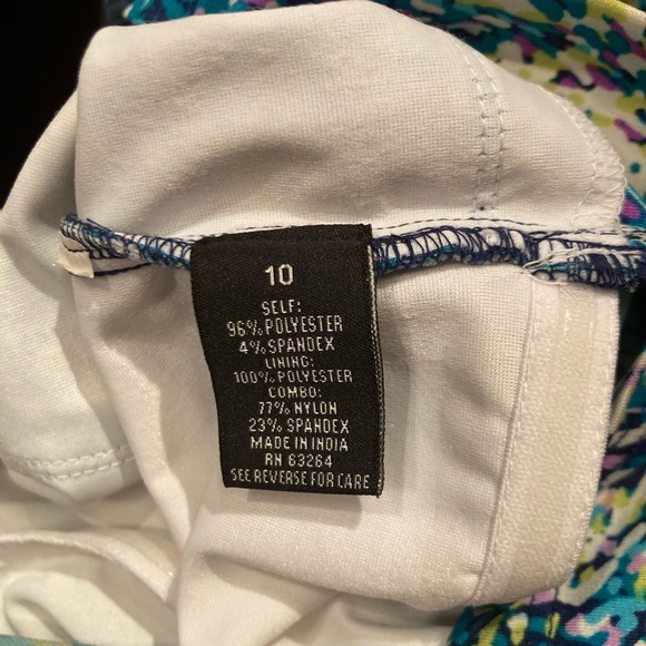 DRESS BARN -WOMENS Flattering Cross Bodice KNEE LENGHT DRESS SIZE 10 - Picture 7 of 7